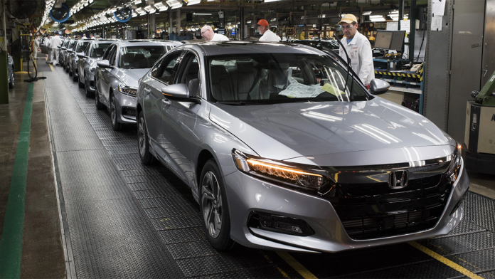 Honda reprendra graduellement la production automobile aux États-Unis et au Canada