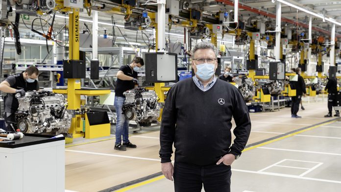 Les usines automobiles Mercedes-Benz relancent la production avec succès