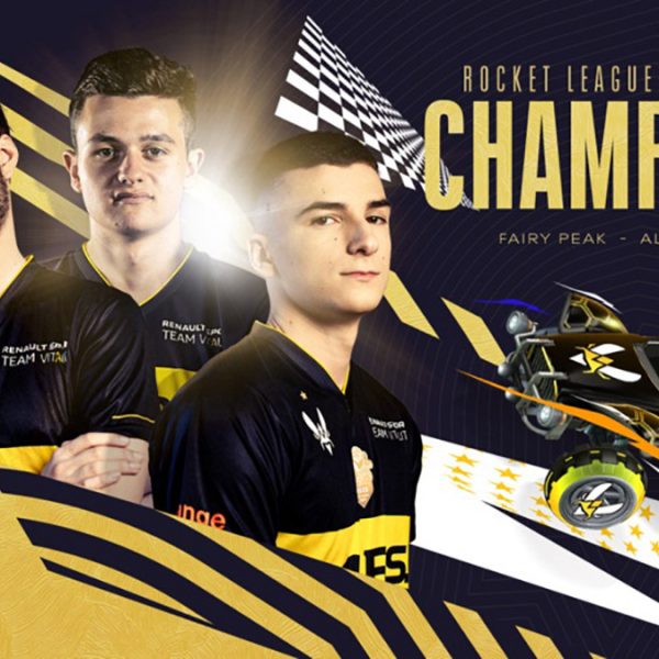 L’équipe Renault Vitality sacrée championne d’Europe Rocket League des EU Spring Series