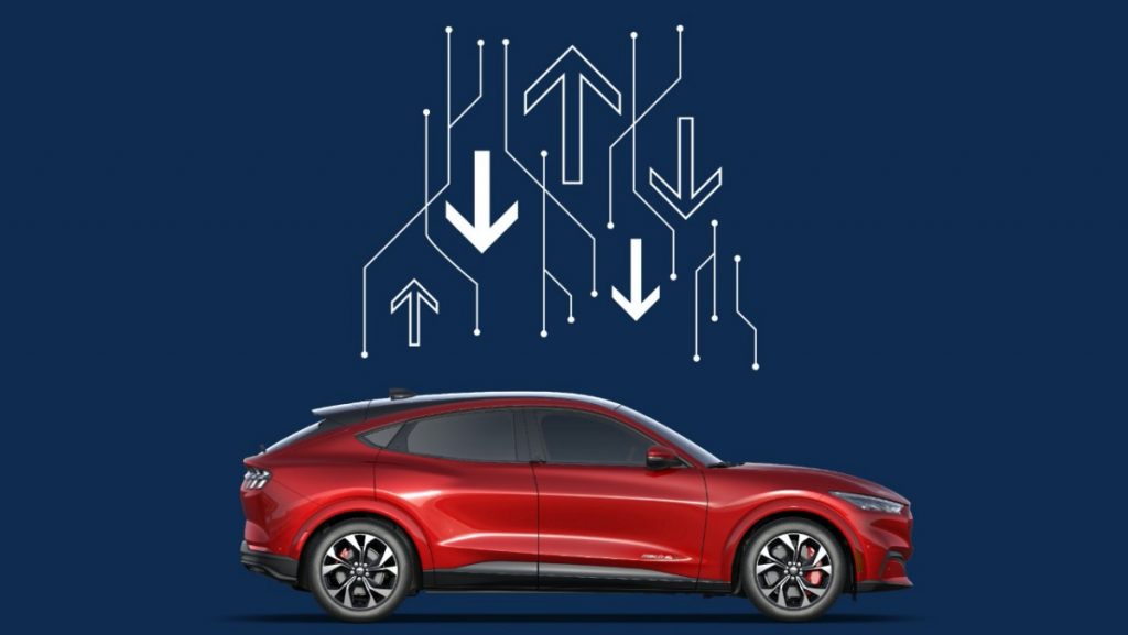 La Ford Mustang Mach-E sera capable de s’améliorer avec le temps ! Ford Mustang Much-E