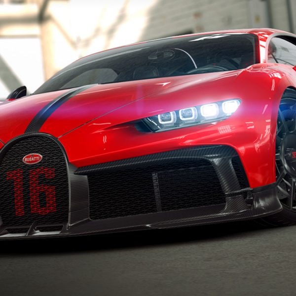 Plus de 2,4 millions d’essais virtuels de la Bugatti Chiron Pur Sport