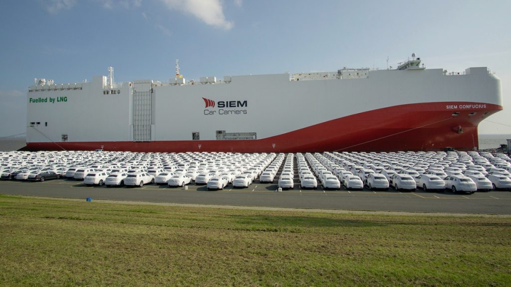 Groupe Volkswagen : Mise en service du premier cargo alimenté au GNL à faibles émissions Groupe Volkswagen