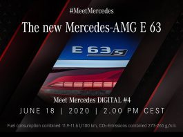 La nouvelle Mercedes-AMG E 63 4MATIC+ en première mondiale numérique ce 18 juin