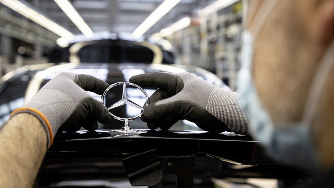 La production mondiale des usines Mercedes-Benz redémarre