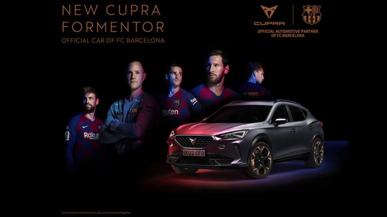Cupra Formentor devient la voiture officielle du FC Barcelone -1