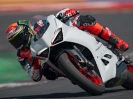 DUCATI PANIGALE V2 - «White Rosso»