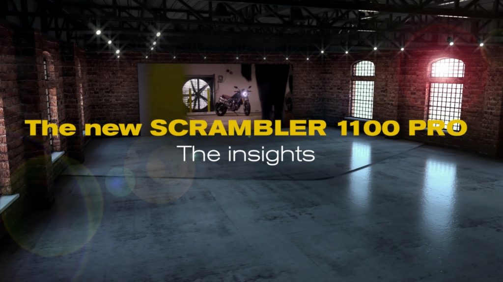 Ducati Scrambler 1100 PRO : Une vidéo en réalité augmentée révélant tous les détails DUCATI SCRAMBLER 1100 PRO