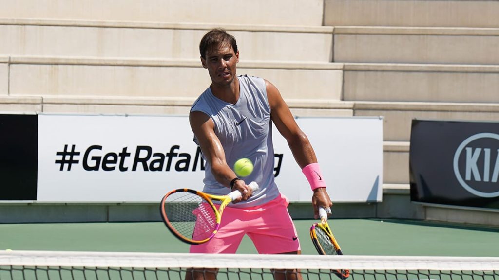 Kia et Rafael Nadal prolonge leur partenariat avec des sessions d'entrainement en direct