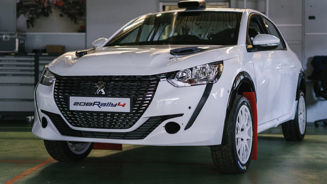 Nouvelle Peugeot 208 rally 4