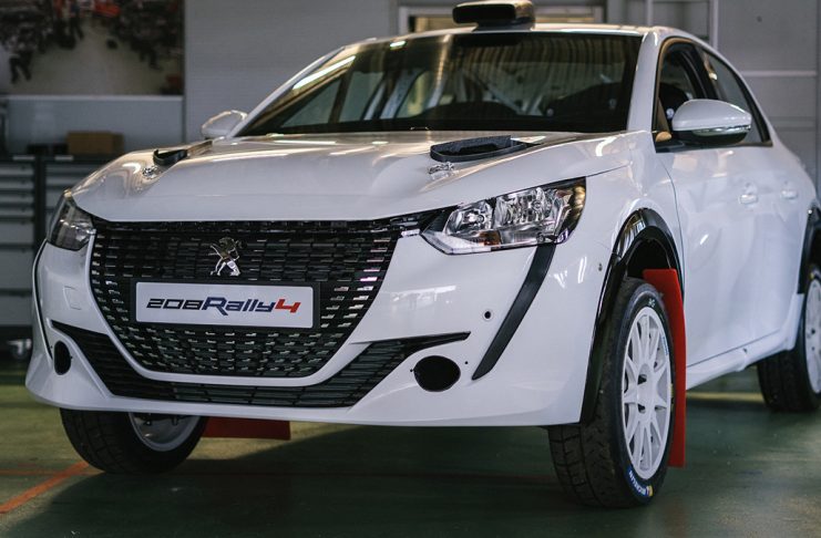Nouvelle Peugeot 208 rally 4