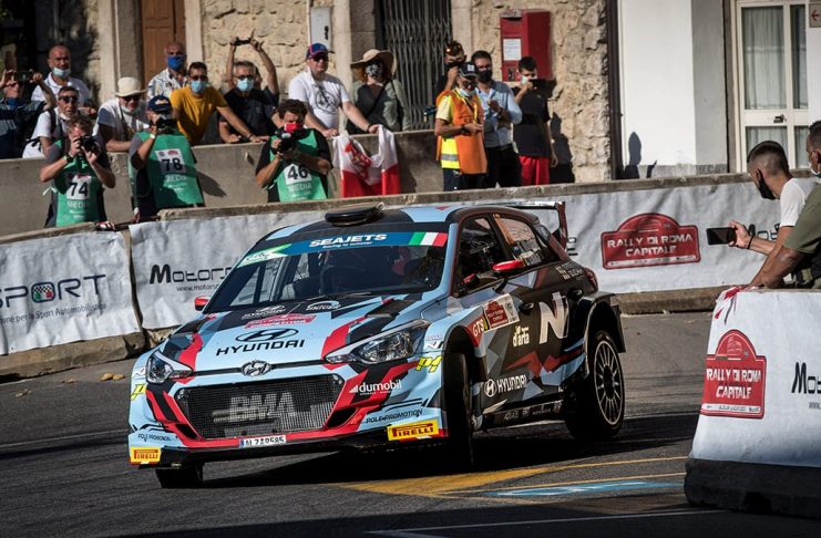 Rally di Roma Capitale : Solide prestation de l'équipe Hyundai i20 R5