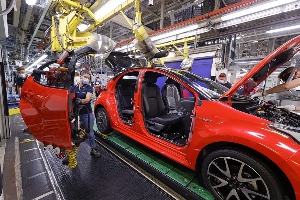 Toyota Yaris 4e 2020 : début de production à l'usine Toyota Onnaing : Valenciennes