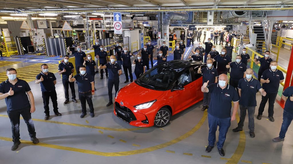 Toyota Yaris 4e 2020 : début de production à l'usine Toyota Onnaing : Valenciennes