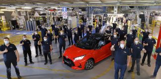 Toyota Yaris 4e 2020 : début de production à l'usine Toyota Onnaing : Valenciennes