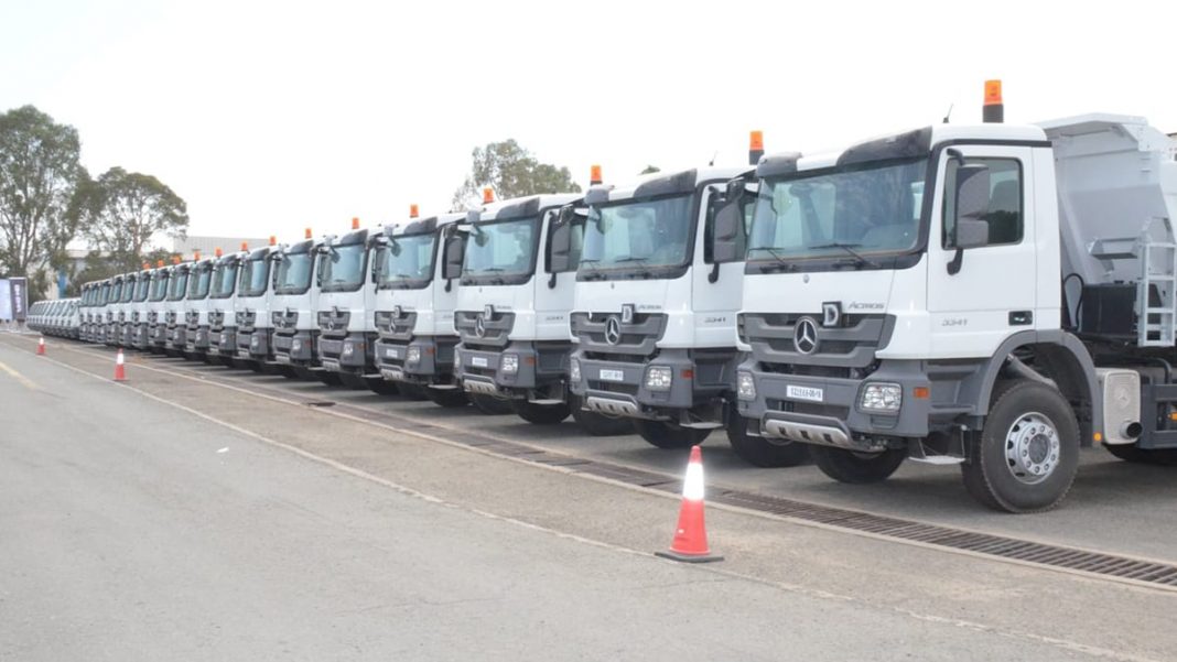 Livraison de 282 camions Mercedes-Benz fabriqués par SPA SAPPL-Rouiba