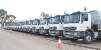 Livraison de 282 camions Mercedes-Benz fabriqués par SPA SAPPL-Rouiba