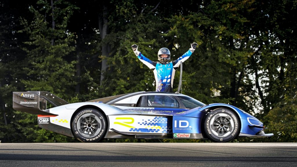 Volkswagen ID.R : Nouveau record à Bilster Berg I.D. R Test - Bilster Berg