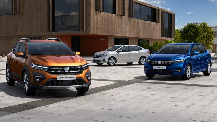 Nouvelles Dacia SANDERO SANDERO STEPWAY et LOGAN