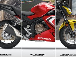 Honda CB500F, CBR500R ET CB500X