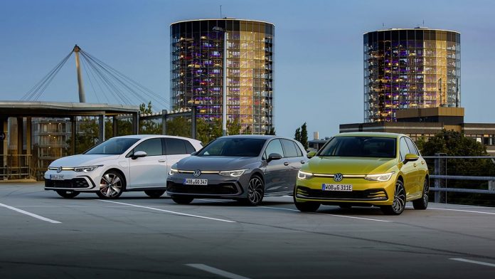 Volkswagen Golf 8 GTE et Golf 8 Hybride