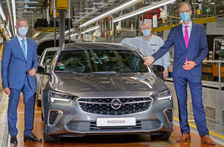 Opel Insignia - usine de Rüsselsheim