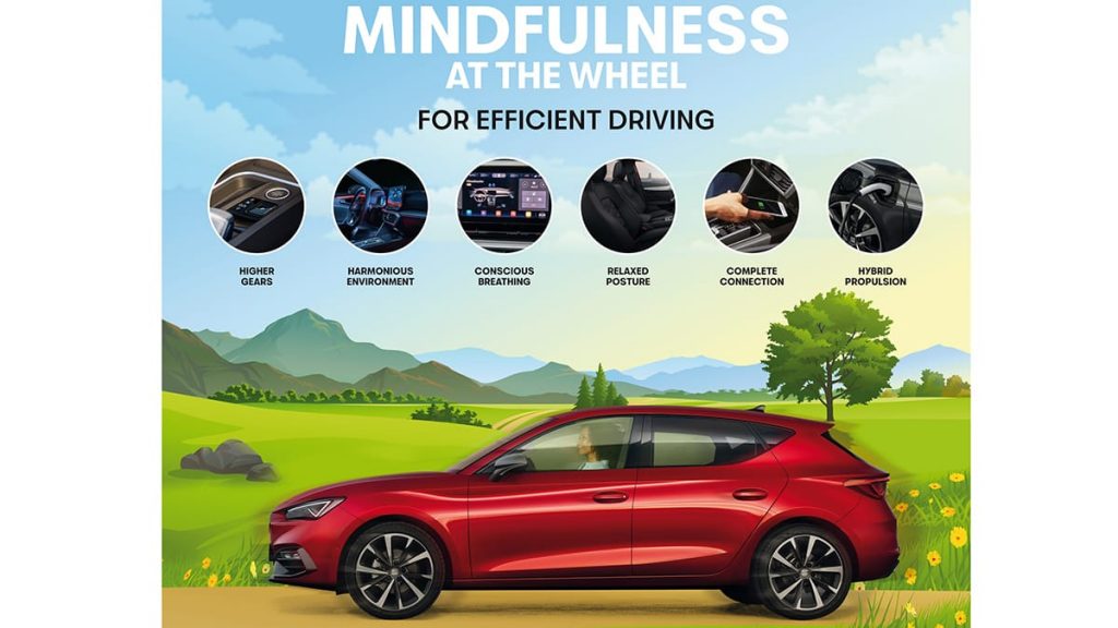 SEAT propose 10 exercices de pleine conscience à faire en voiture