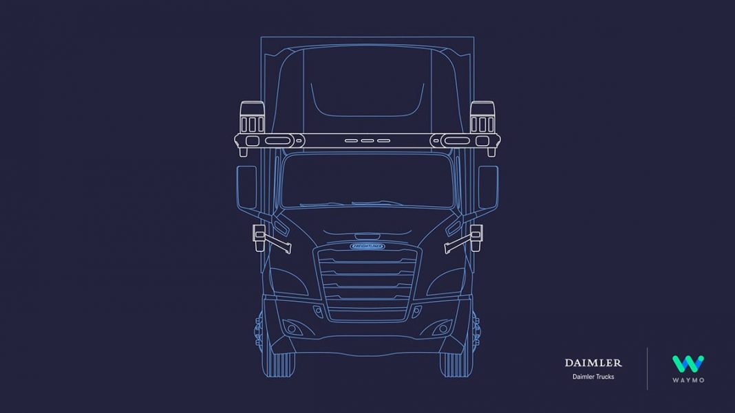 Daimler Trucks et Waymo s’associent pour le développement de camions autonomes de niveau 4