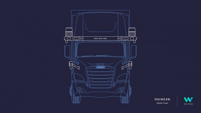 Daimler Trucks et Waymo s’associent pour le développement de camions autonomes de niveau 4