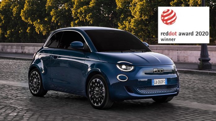 Fiat 500 Red Dot Award 2020