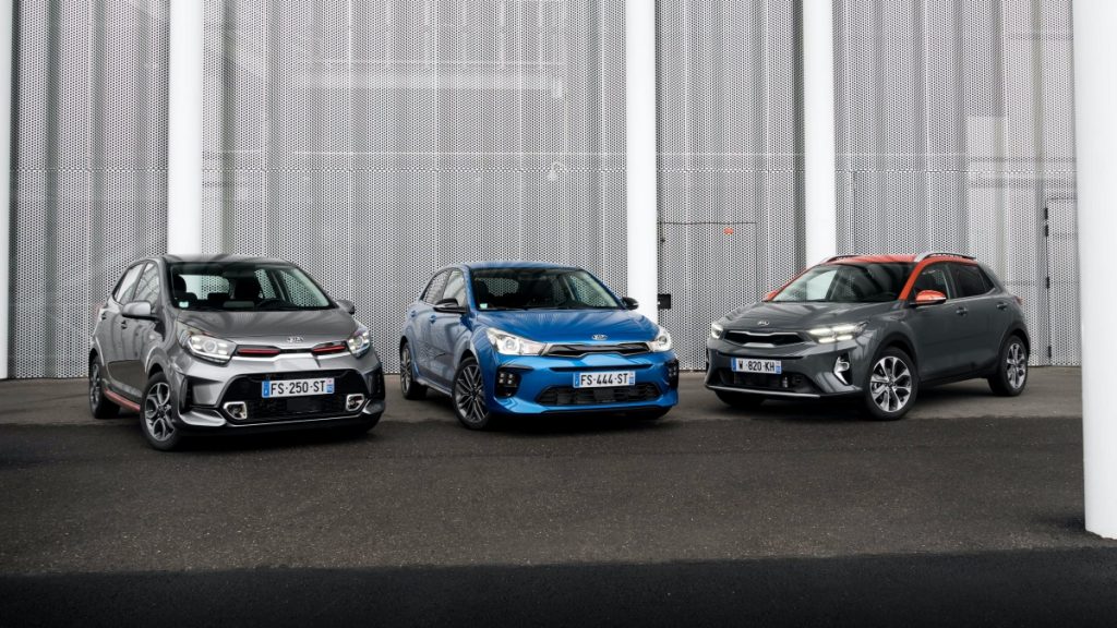 Kia Picanto, Rio et Stonic