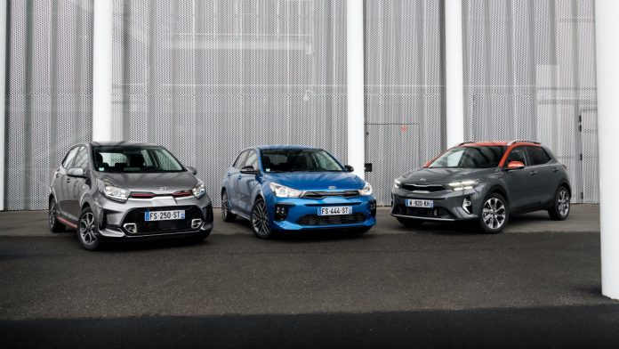 Kia Picanto, Rio et Stonic