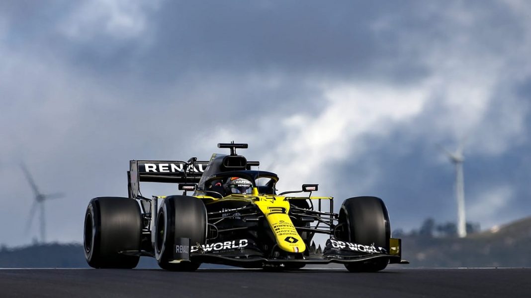Renault DP World F1 Team - essais en difficulté du premier Grand Prix Heineken du Portugal