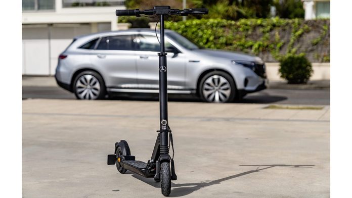 Voici la trottinette électrique made in Mercedes-Benz