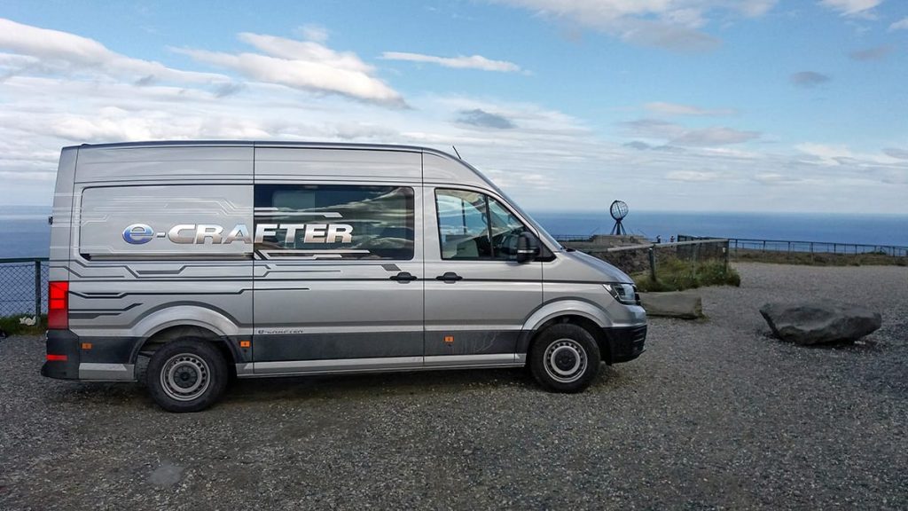 Témoignage : 7.500 km en silence aux confins septentrionaux de l’Europe – Direction le cap Nord à bord du e-Crafter version camping-car Volkswagen e-Crafter