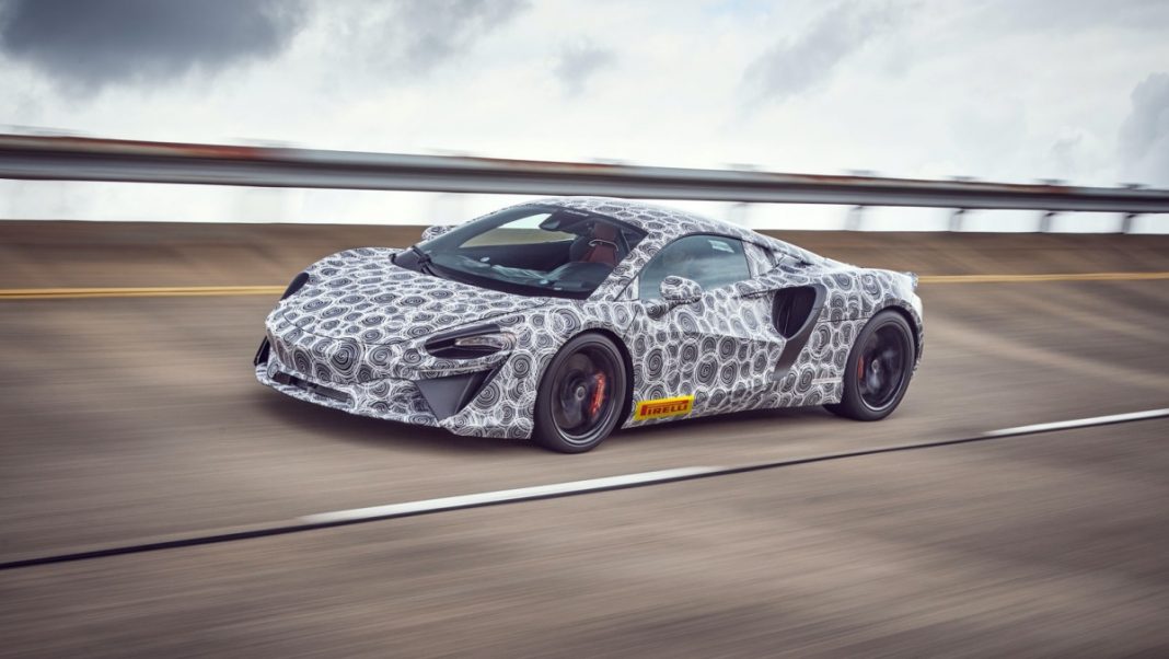 McLaren hybrid supercar