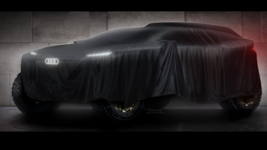 Audi participera au Rallye Dakar : tous les infos ! Teaser Dakar 2022