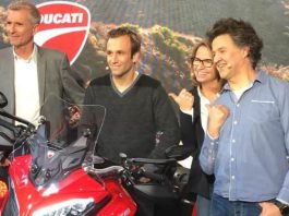 Denis Brogniard, Johann Zarco rt Laurence Etoubleau - Ducati