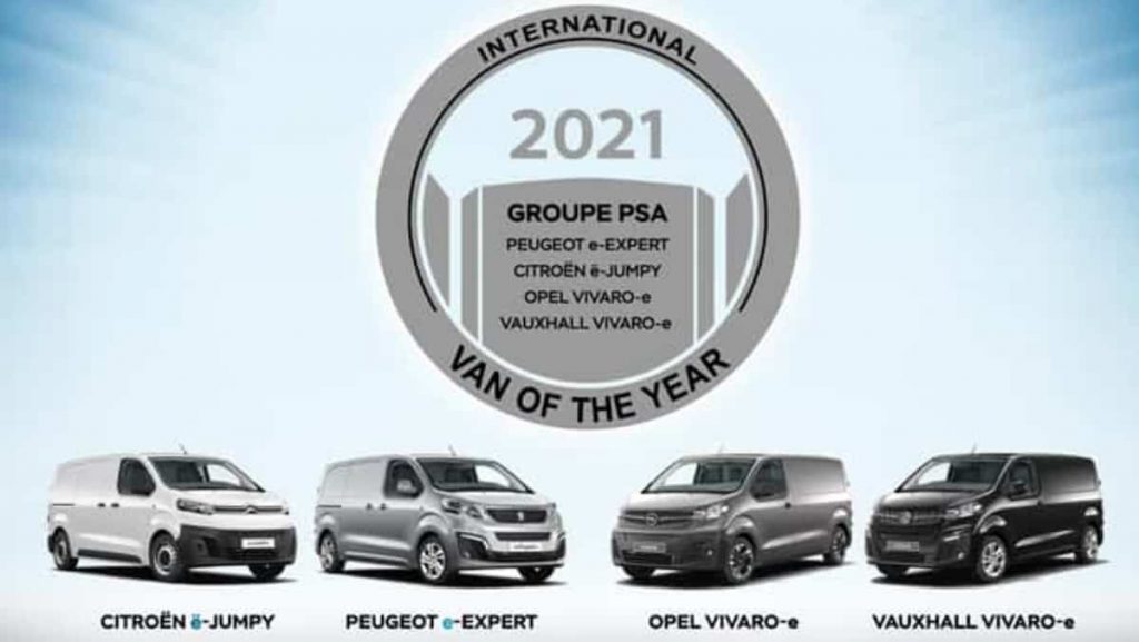 Groupe PSA remporte le trophée ‘International Van Of The Year 2021’ Media IVOTY