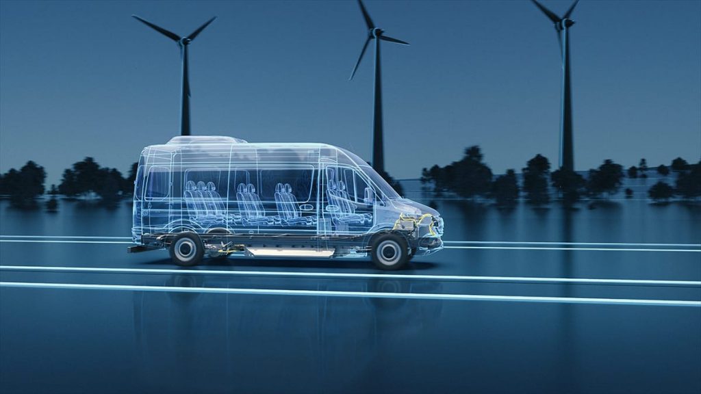 Mercedes-Benz Vans le nouveau eSprinter basé sur la nouvelle ”Electric Versatility Platform” -4