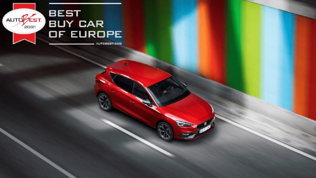 La nouvelle SEAT Leon élue « AUTOBEST 2021 » Seat leon Autobest 2021