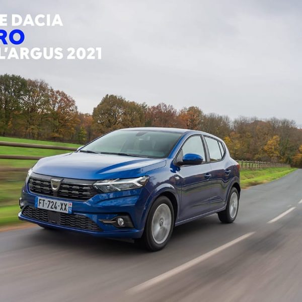 2021 - Dacia Sandero voiture Largus de lanne 2021