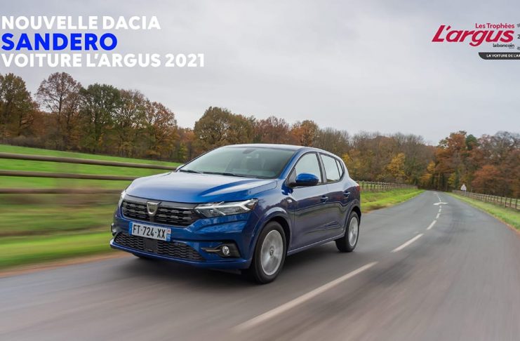2021 - Dacia Sandero voiture Largus de lanne 2021