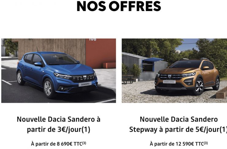 Dacia Sandero Duster 2021