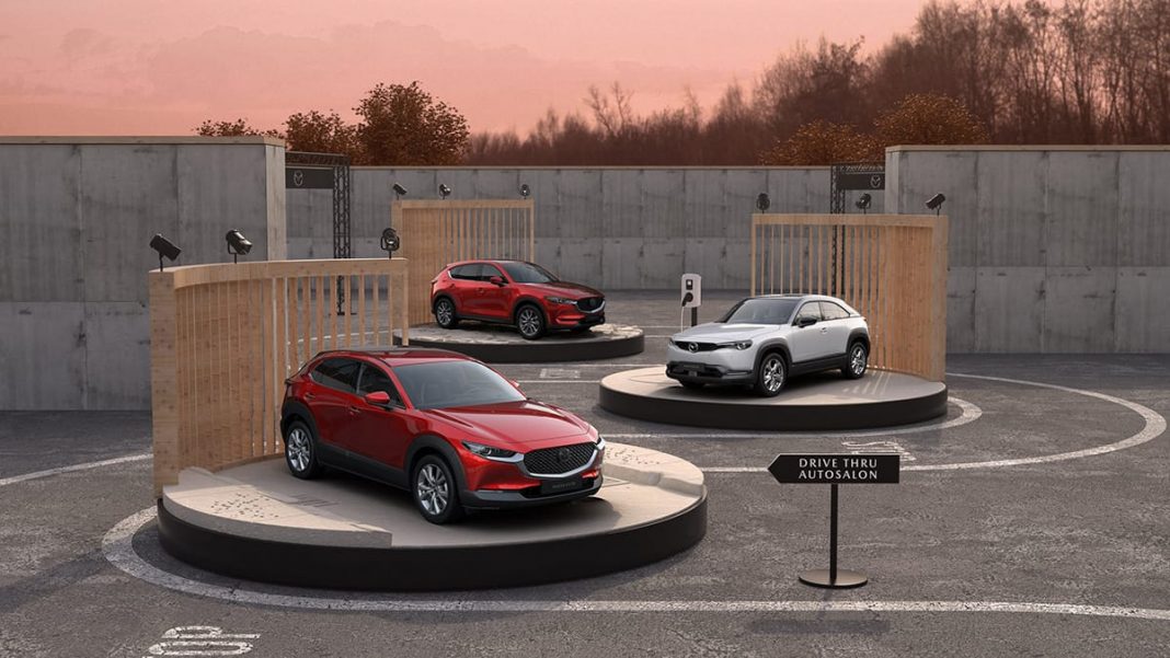 Mazda Drive Thru Autosalon et Showroom Virtuel