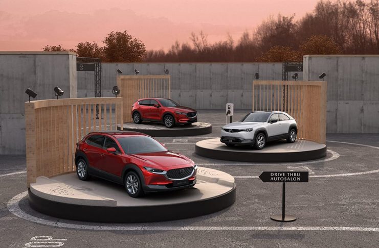 Mazda Drive Thru Autosalon et Showroom Virtuel