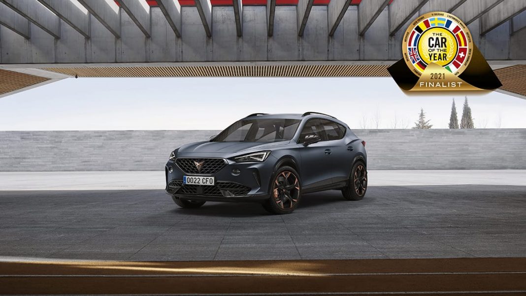 La CUPRA Formentor compte parmi les sept finalistes du prestigieux titre « Car of the Year » 2021