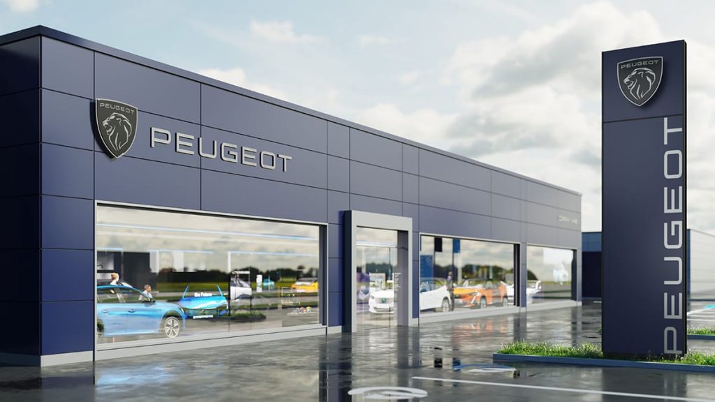 Nouveau logo Peugeot