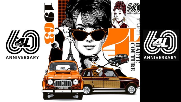 Renault célèbre les 60 ans de la 4L en 2021