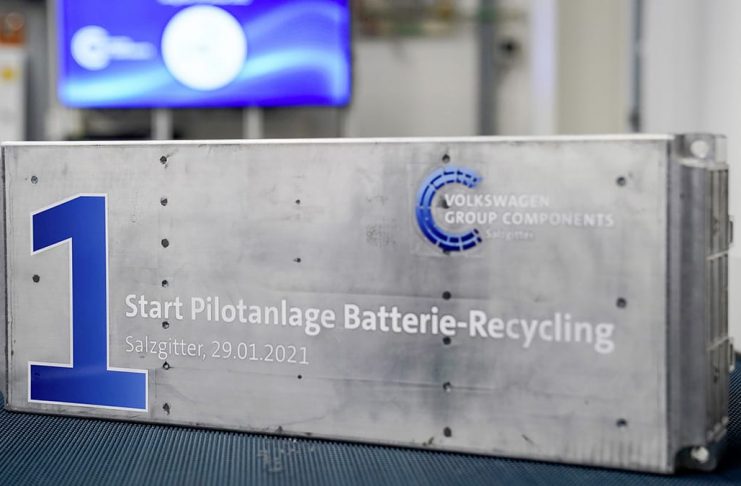 Volkswagen Group Components se lance dans le recyclage des batteries