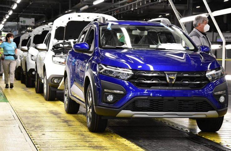 usine Dacia Mioveni
